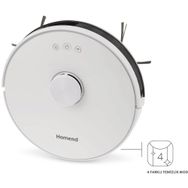 Homend Alex 1281H Laser Beyaz Robot Süpürge