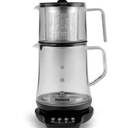 Homend Royaltea 1746H Siyah Cam Çay Makinesi