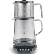 Homend Royaltea 1748H Antrasit Cam Çay Makinesi