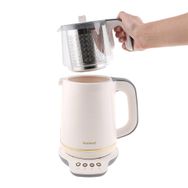 Homend Royaltea 1760h Konuşan Çay Makinesi Krem Gold