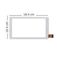 Hometech ideal Tab 7 Ips Dokunmatik Tablet Camı Beyaz Dış Cam