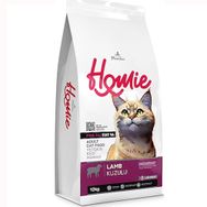 Homie Süper Premium 12 kg Düşük Tahıllı Kuzu Etli Yetişkin Kedi Maması