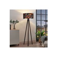 Homing AYD-2800 Rustik Desenli Ahşap Üç Ayaklı Lambader