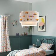 Homing AYD-3030 Kids Kumaş Baskılı Sarkıt Avize
