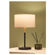 Homing AYD 3309 Krem Palermo Gold Detaylı Abajur