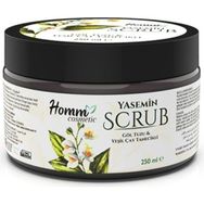 Homm Life Yaseminli Yeşil Çaylı 250 ml Bitki Tanecikli Scrub