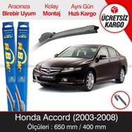Honda Accord RBW 2003-2008 Muz Silecek Takımı