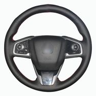 Honda Civic 10 16-18 Uyumlu Araca Özel Deri Direksiyon Kılıfı