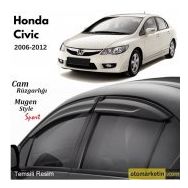 Honda Civic 2006-2012 Mugen Cam Rüzgarlığı