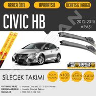 Honda Civic 2012-2015 Muz Silecek Takımı