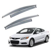 Honda Civic 2012 Krom Çıtalı Cam Rüzgarlığı