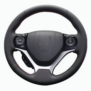 Honda Civic 9 12-15 Uyumlu Araca Özel Deri Direksiyon Kılıfı