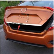 Honda Civic Fc5 2016 Ve Üzeri Krom Bagaj Alt Çıtası