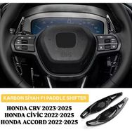 Honda Civic Fn1 Siyah Karbon F1 Kulakçık Vites 2022-2025