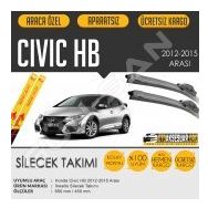Honda Civic HB 2012-2015 Muz Silecek Takımı