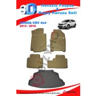 Honda Crv Suv 2013-2018 Bej Paspas ve Bagaj Havuzu