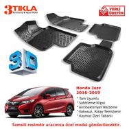 Honda Jazz 2016-2019 Seti 3D Havuzlu Paspas