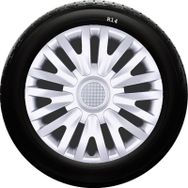 Honda SKS-SJS 217 14 İnç 4 Adet Kırılmaz Jant Kapağı
