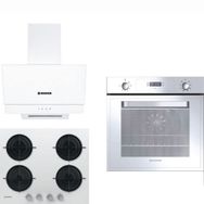 Hoover HOT3051WI/E - HVW6MW - HDG6C2GWTK Beyaz 3'lü Ankastre Set