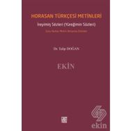 Horasan Türkçesi Metinleri - Talip Doğan