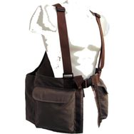 Horizon Av 24-0069 Kolon Askılı Düz Renk Kahverengi Av Yeleği
