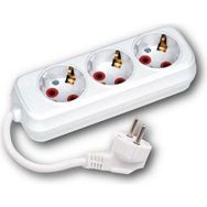 Horoz Electric 3'lü 2 mt Topraklı Kablolu Klemensli Grup Priz