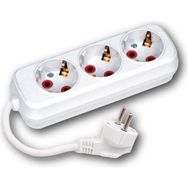 Horoz Electric 3'lü 3 mt Topraklı Kablolu Klemensli Grup Priz