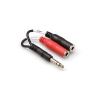 Hosa 1/4 inç TRS M Dual 1/4 inç TSF F Stereo Breakout kablo