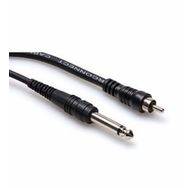 Hosa 1/4 inç TS M RCA M 1.5 m Balanssız Kablo