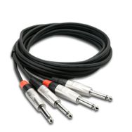 Hosa Pro 1/4" Ts (M)-1/4'' Ts (M) 4.5 m Balanssız Çift Kablo