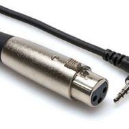 Hosa Xlr (F) 3.5 mm Trs (M) 30 cm Mikrofon Kablosu