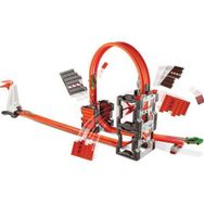 Hot Wheels DWW96 Track Builder Bloklu Mega Yıkım Yarış Seti