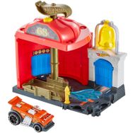 Hot Wheels FRH28-FRH29 Şehir Otoparkları Oyun Seti Yangın İstasyonu