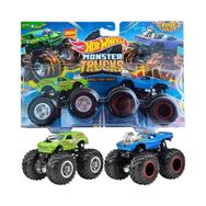Hot Wheels FYJ64-HWN70 Monster Trucks Güçlü İkili 1:64 Araba