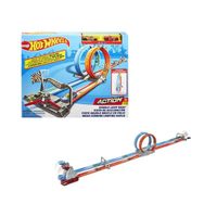 Hot Wheels Gfh85 Çift Çemberde Depar Pist Seti