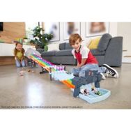 Hot Wheels GXX41 Mario Kart Gökkuşağı Yolu 2 Adet 1:64 Ölçekli Arabası ile 2.5 mt Uzunluğundaki Pist Seti