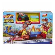 Hot Wheels HFB12 Monster Trucks Patlama İstasyonu Oyun Seti
