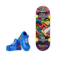 Hot Wheels HGT46 Big Air Bat Skate Parmak Kaykay ve Ayakkabı Paketi