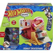 Hot Wheels HGT91 Donut Skatepark Skate Parmak Kaykay Macerasına Başlangıç Seti