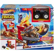 Hot Wheels HNB87 Bone Shaker-The Press Challenge Monster Trucks Arenada Mücadeleye Başlangıç Setleri