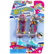 Hot Wheels HXL17 Booyah Boombox ve Cool Cassette Skate 2’li Retro Parmak Kaykayı
