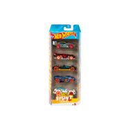 Hot Wheels JKG07 Stunt Tracks 5'li Araba Seti