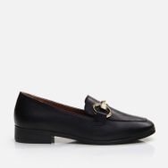 Hotiç 01AYH291000A100 Deri Siyah Kadın Loafer