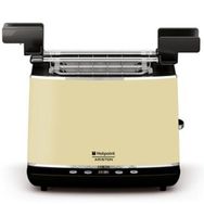 Hotpoint Ariston TT 22E AC0 84115 850 W 8 Programlı 2 Dilim Hazneli Ekmek Kızartma Makinesi Krem