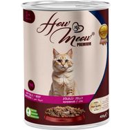 How Meow Biftekli Yetişkin 12x400 gr Yaş Kedi Mama