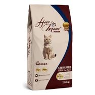 How Meow Kısırlaştırılmış Somonlu Yetişkin 15 kg Kuru Kedi Mama