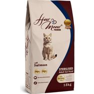 How Meow Kısırlaştırılmış Somonlu Yetişkin 2 kg Kuru Kedi Mama