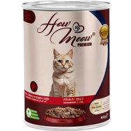 How Meow Tavuklu Ciğerli Yetişkin 12x400 gr Yaş Mama