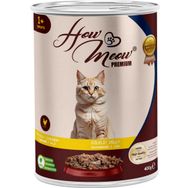 How Meow Tavuklu Yetişkin Kedi 12x400 gr Yaş Mama
