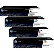 HP 117A W2070A-W2071A-W2072A-W2073A 150a Orjinal Toner 4'lü Set